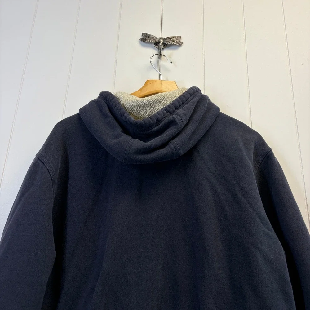 LL Bean Katahdin Iron Works Streetwear Hoodie Mens Large Rugged Outdoors Comfy
